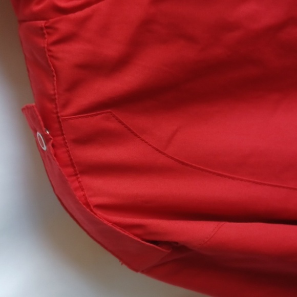 Members Only Mens Red Zipup Front Pockets Bomber Jacket Size XLarge - Picture 4 of 9